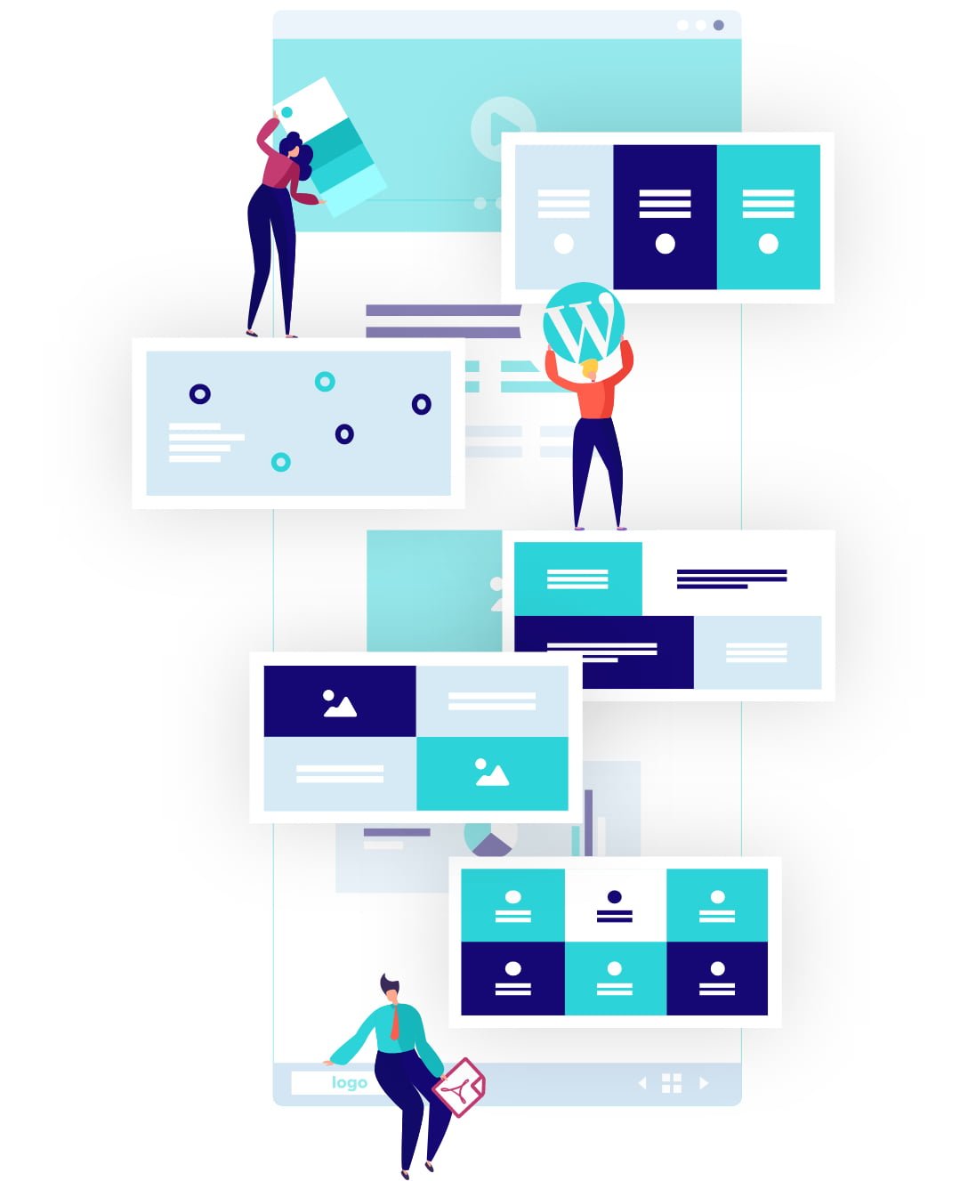 visual jaarverslag maken