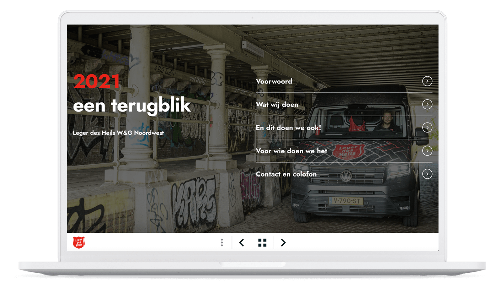 Voorbeeld Leger Des Heils Noordwest Maak je complete jaarverslag online