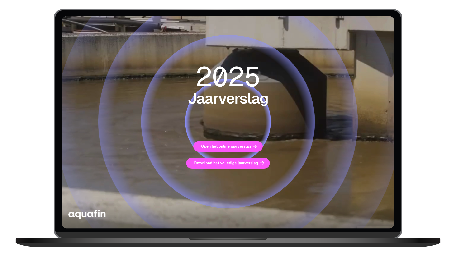 jaarverslag cover Aquafin