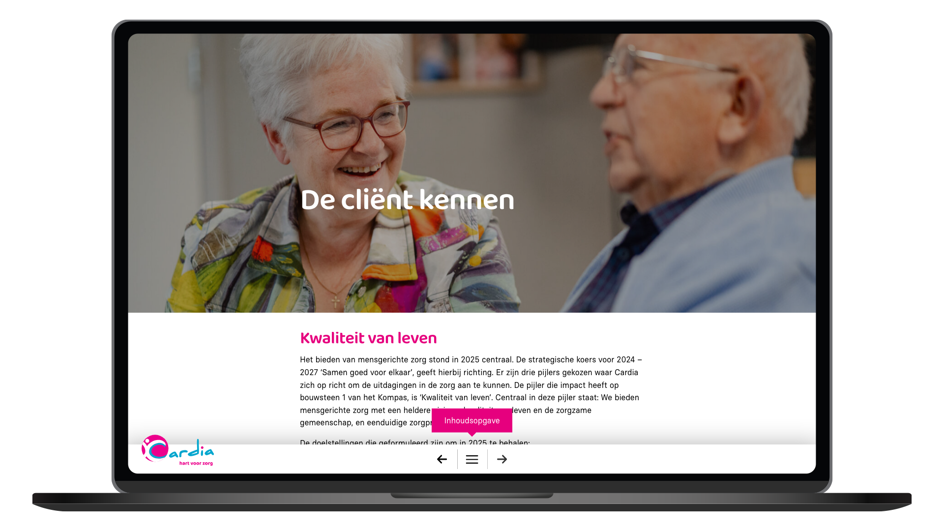 Cardia kwaliteitsbeeld header