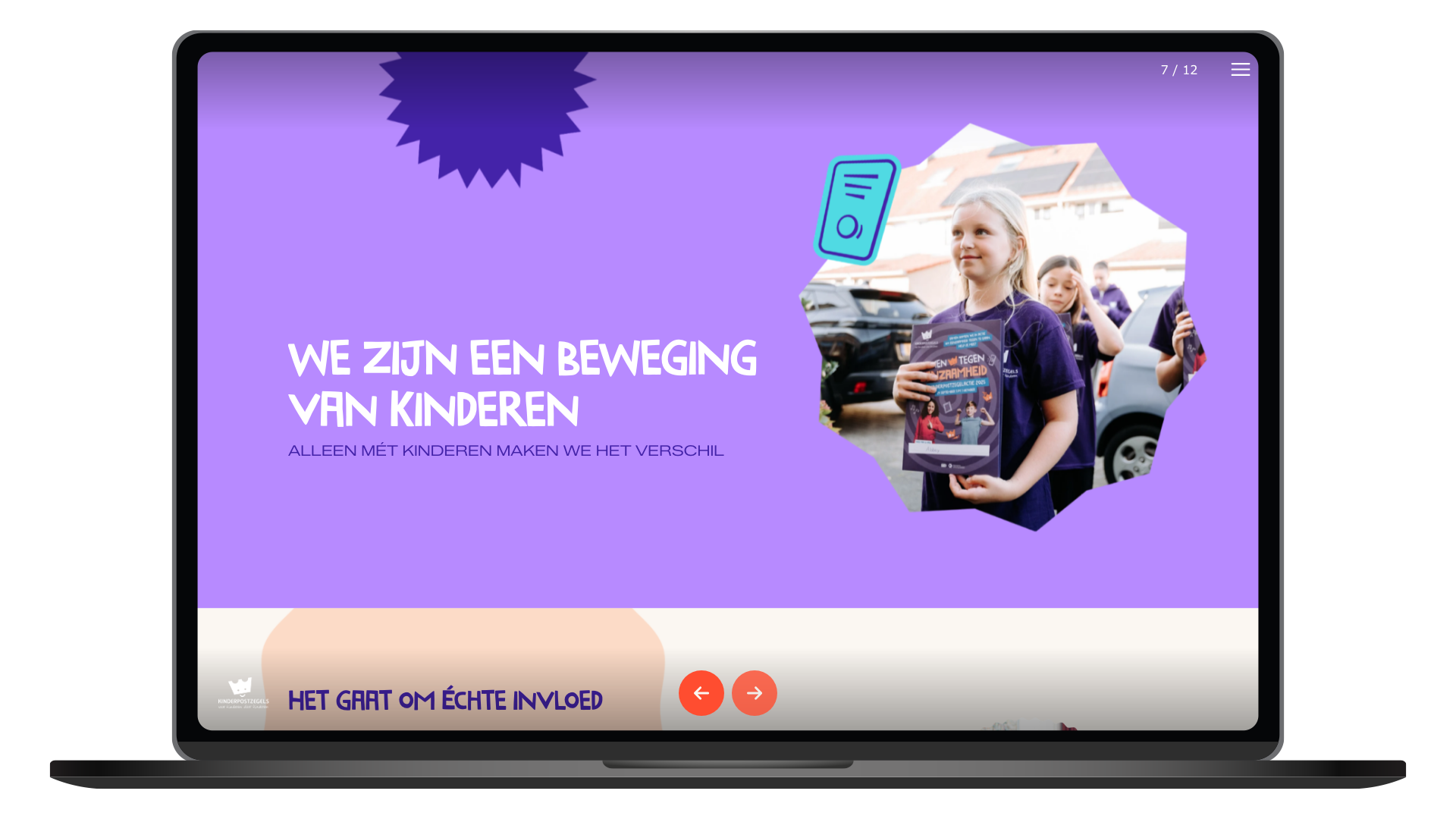 Kinderpostzegels jaarverslag voorbeeld