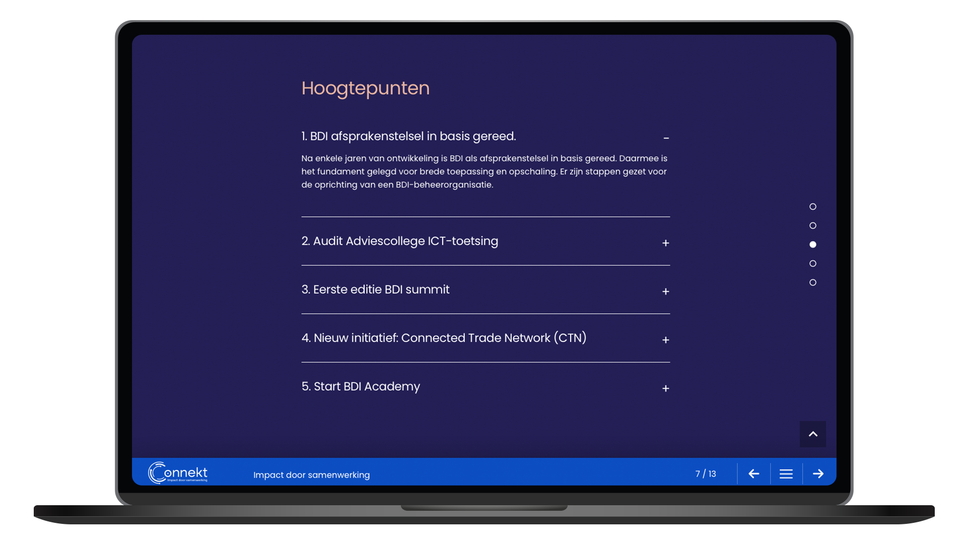 Connekt jaarverslag voorbeeld
