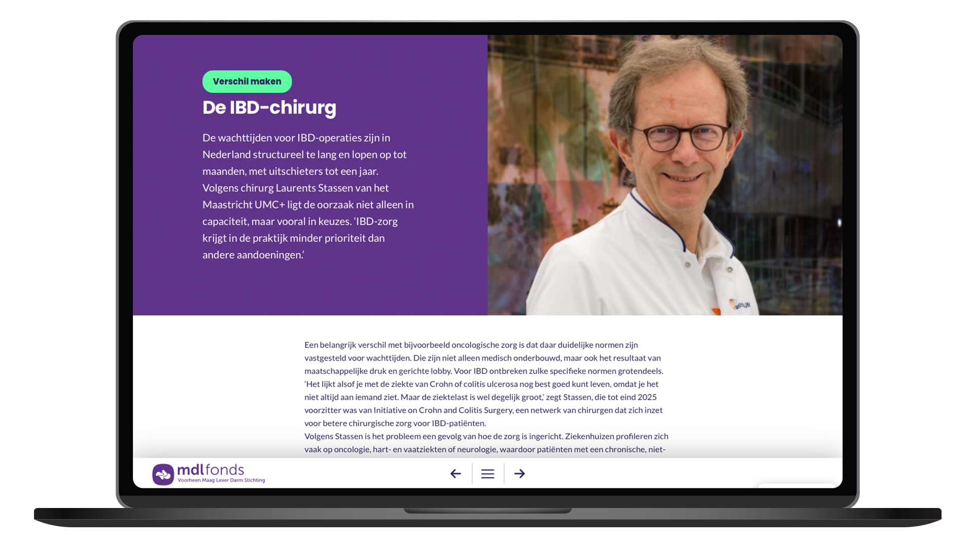 MDL jaarverslag voorbeeld